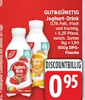 Joghurt-Drink von GUT&GÜNSTIG für 0,95 € bei EDEKA im Angebot Joghurt-Drink von GUT&GÜNSTIG im aktuellen EDEKA Prospekt