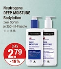 DEEP MOISTURE Bodylotion von Neutrogena im aktuellen V-Markt Prospekt für 2,79 €