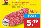 Netto Marken-Discount Möckern - Hackfleisch gemischt Angebot im Prospekt Hackfleisch gemischt bei Netto Marken-Discount im Möckern Prospekt für 5,49 €