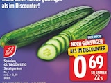 Salatgurken von GUT&GÜNSTIG für 0,69 € bei EDEKA im Angebot Salatgurken von GUT&GÜNSTIG im aktuellen EDEKA Prospekt