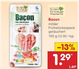 Bacon im Angebot bei Netto Marken-Discount in Bremerhaven Bacon Angebote von Ein Herz für Erzeuger bei Netto Marken-Discount Bremerhaven für 1,29 €