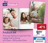 Fotobuch A4 von ALDI im aktuellen ALDI SÜD Prospekt