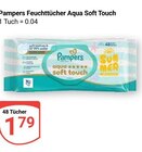 Feuchttücher Aqua Soft Touch Angebote von Pampers bei GLOBUS Willich für 1,79 €