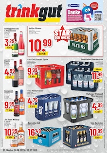 Veltins im aktuellen Trinkgut Prospekt (Langenhagen) Veltins im Trinkgut Prospekt "Aktuelle Angebote" mit 6 Seiten (Langenhagen)