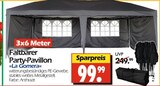 Faltbarer Party-Pavillon La Gomera Angebote bei Wreesmann Stendal für 99,99 €