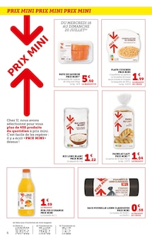 Promo Pain dans le catalogue Super U du moment à la page 6