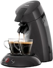 Philips Senseo Kaffeepadmaschine HD6552/20 im REWE Prospekt Philips Senseo Kaffeepadmaschine HD6552/20 von Philips im aktuellen REWE Prospekt für 40,00 €
