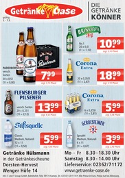 Getränke Oase Prospekt für Gladbeck: "Aktuelle Angebote", 1 Seite, 02.03.2026 - 07.03.2026