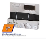 Wandlampe mit Sensor im aktuellen Action Prospekt für 3,99 €