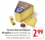 E center Bad Dürrheim - Allgäuer Bergkäse Angebot im Prospekt Allgäuer Bergkäse bei E center im Bad Dürrheim Prospekt für 2,99 €