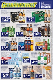 Vodka Angebot im aktuellen Getränkewelt Prospekt auf Seite 1