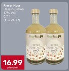 Aktuelle Likör Angebote bei Getränke König in Augsburg Aktuelles Rieser Nuss Haselnusslikör Angebot bei Getränke König in Augsburg ab 16,99 €