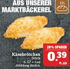 Käsebrötchen Angebote bei Marktkauf Plauen für 0,39 €