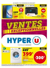 Electroménager Angebote im Prospekt "VENTES EXCEPTIONNELLES" von Hyper U Electroménager Angebote im Prospekt "VENTES EXCEPTIONNELLES" von Hyper U auf Seite 1