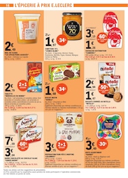 Offre Kinder Chocolat dans le catalogue E.Leclerc du moment à la page 16