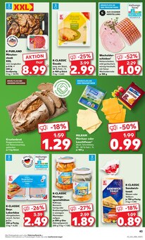 Wurst im aktuellen Kaufland Prospekt (Würzburg) Wurst im Kaufland Prospekt "KNÜLLER" mit 52 Seiten (Würzburg)