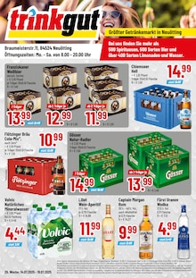 Aktueller Trinkgut Prospekt "Größter Getränkemarkt in Neuötting" Seite 1 von 4 Seiten für Neuötting