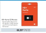 Aktuelles HD+ Karte 12 Monate Angebot bei Metro in Potsdam ab 79,72 €