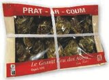 Huître fine de Bretagne "Prat Ar Coum" en promo chez Super U Clermont-Ferrand à 16,90 €