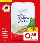 Feiner Rüben Zucker im Angebot bei Netto Marken-Discount in Mannheim Feiner Rüben Zucker Angebote von Südzucker bei Netto Marken-Discount Mannheim für 0,88 €