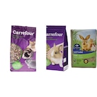 SUR TOUTE L'ALIMENTATION ET LA LITIÈRE POUR RONGEURS - CARREFOUR en promo chez Carrefour Market SUR TOUTE L'ALIMENTATION ET LA LITIÈRE POUR RONGEURS - CARREFOUR dans le catalogue Carrefour Market