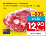 Aktuelles Neuseeländische Lammkeule Angebot bei Netto Marken-Discount in Herne ab 12,90 €