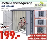 Aktuelles Metall-Fahrradgarage mit Schloss Angebot bei Wreesmann in Dresden ab 199,00 €