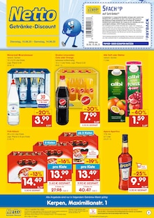 Netto Marken-Discount Frechen Prospekt "DER ORT, AN DEM DU IMMER AUSGEZEICHNETE PREISE FINDEST." mit 2 Seiten
