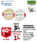 TARTINABLES - L'ATELIER BLINI en promo chez Auchan Hypermarché TARTINABLES - L'ATELIER BLINI dans le catalogue Auchan Hypermarché