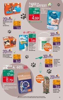 Promotion Purina dans le prospectus Supermarchés Match, valable du 26/09/2023 au 08/10/2023 Promo Purina dans le catalogue Supermarchés Match du moment à la page 31