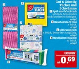 Tücher und Schwämme Angebote von Gut & Günstig bei Marktkauf Schwabach für 0,69 €