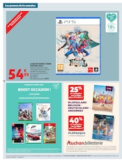 Promos Console PS5 dans le catalogue "LES TOPS" de Auchan Hypermarché Console PS5 en promo dans le catalogue Auchan Hypermarché à la page 38