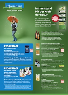 Saft im VITALIA Reformhaus Prospekt "Aktuelle Angebote" mit 8 Seiten (Fürth)