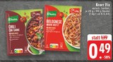 Chili con carne im Angebot bei E center in Herne Chili con carne Angebote von Knorr bei E center Herne für 0,49 €