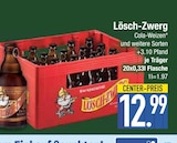 Cola-Weizen im Angebot bei EDEKA in Weißenburg Cola-Weizen Angebote von Lösch-Zwerg bei EDEKA Weißenburg für 12,99 €