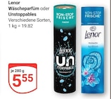 Aktuelle Lenor Angebote bei GLOBUS in Duisburg Aktuelles Waschparfum Angebot bei GLOBUS in Duisburg ab 5,55 €