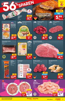 Wurst im Netto Marken-Discount Prospekt "Aktuelle Angebote" mit 51 Seiten (Karlsruhe)