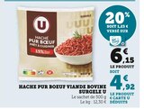 Haché pur boeuf viande bovine surgelé - U dans le catalogue U Express