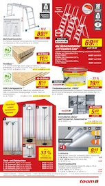 Leiter im toom Baumarkt Prospekt in Neu-Ulm Aktueller toom Baumarkt Prospekt mit Leiter, "Respekt, wer's selber macht.", Seite 5