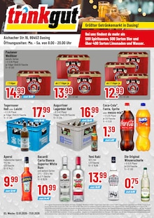 Rum im Trinkgut Prospekt "Aktuelle Angebote" mit 4 Seiten (Augsburg)