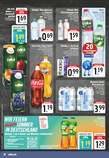 Coca Cola im E center Prospekt "Aktuelle Angebote" mit 26 Seiten (Langenfeld (Rheinland))