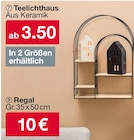 Teelichthaus oder Regal Angebote bei Woolworth Reutlingen für 3,50 €