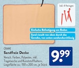 Sandfreie Decke im Angebot bei ALDI SÜD in Regensburg Sandfreie Decke Angebote von CRANE bei ALDI SÜD Regensburg für 9,99 €