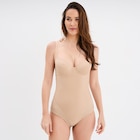 Body gainant beige femme en promo chez La Halle Metz à 29,99 €