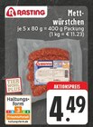 Aktuelles Mettwürstchen Angebot bei EDEKA in Düsseldorf ab 4,49 €