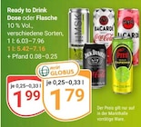 Ready to Drink bei GLOBUS im Prospekt "" für 1,79 €
