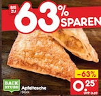 Apfeltasche von Backstube für 0,25 € bei Netto Marken-Discount im Angebot Apfeltasche von Backstube im aktuellen Netto Marken-Discount Prospekt
