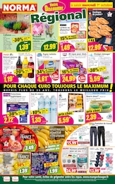 Prospectus Norma à Haudainville, "Votre Discounter Régional", 14 pages, 01/10/2025 - 07/10/2025