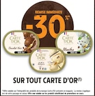 -30% remise immédiate sur tout CARTE D'OR - CARTE D'OR - Intermarché Hyper -30% remise immédiate sur tout CARTE D'OR - CARTE D'OR dans le catalogue Intermarché Hyper