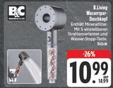 B.Living Wasserspar-Duschkopf im Angebot bei EDEKA in Gera B.Living Wasserspar-Duschkopf Angebote von Broszio & Co bei EDEKA Gera für 10,99 €